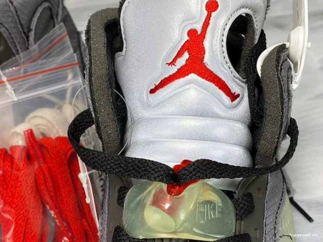Off-White 5 CT8480-001 Air Black Jordan x 0801